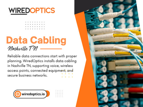 As businesses add more connected equipment, Data cabling nashville tn becomes increasingly important to the physical foundation of the network. Organized cabling gives each new device a clearer place within the overall system.

Click here for more information: https://wiredoptics.io/data-cabling/

WiredOptics

Address: 1801 West End Ave #1057, Nashville, TN 37203
Phone: +1(615) 246-6616
Find Us on Google Map: https://maps.app.goo.gl/NAxtwVznMcWLC4bs5

Read Our Blogs:
https://wiredopticsio.wordpress.com
https://67482ae359db3.site123.me
https://wiredopticsio.wixsite.com/wiredoptics

More Links:
https://campsite.bio/wiredoptic
https://www.buzzfeed.com/wiredoptics
https://disqus.com/by/wiredoptics/about