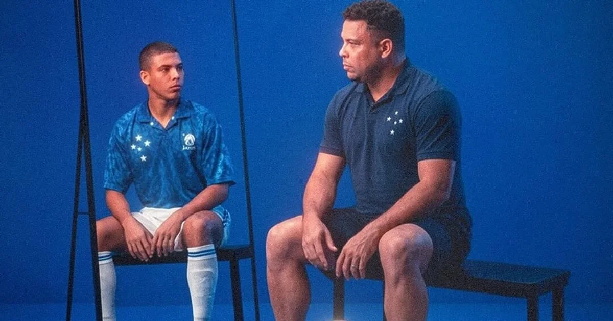 Cruzeiro homenageia Ronaldo, o Fenômeno, destacando seu legado de conquistas e reestruturação no clube