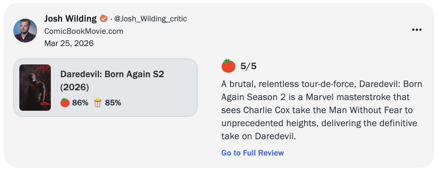 User Comment Image
