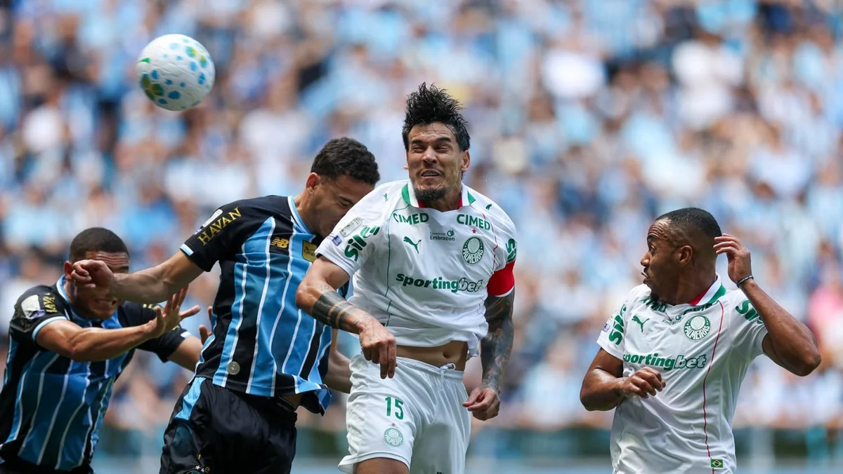 Preocupação na tabela: Palmeiras vê chances de título despencarem após empate com o Grêmio