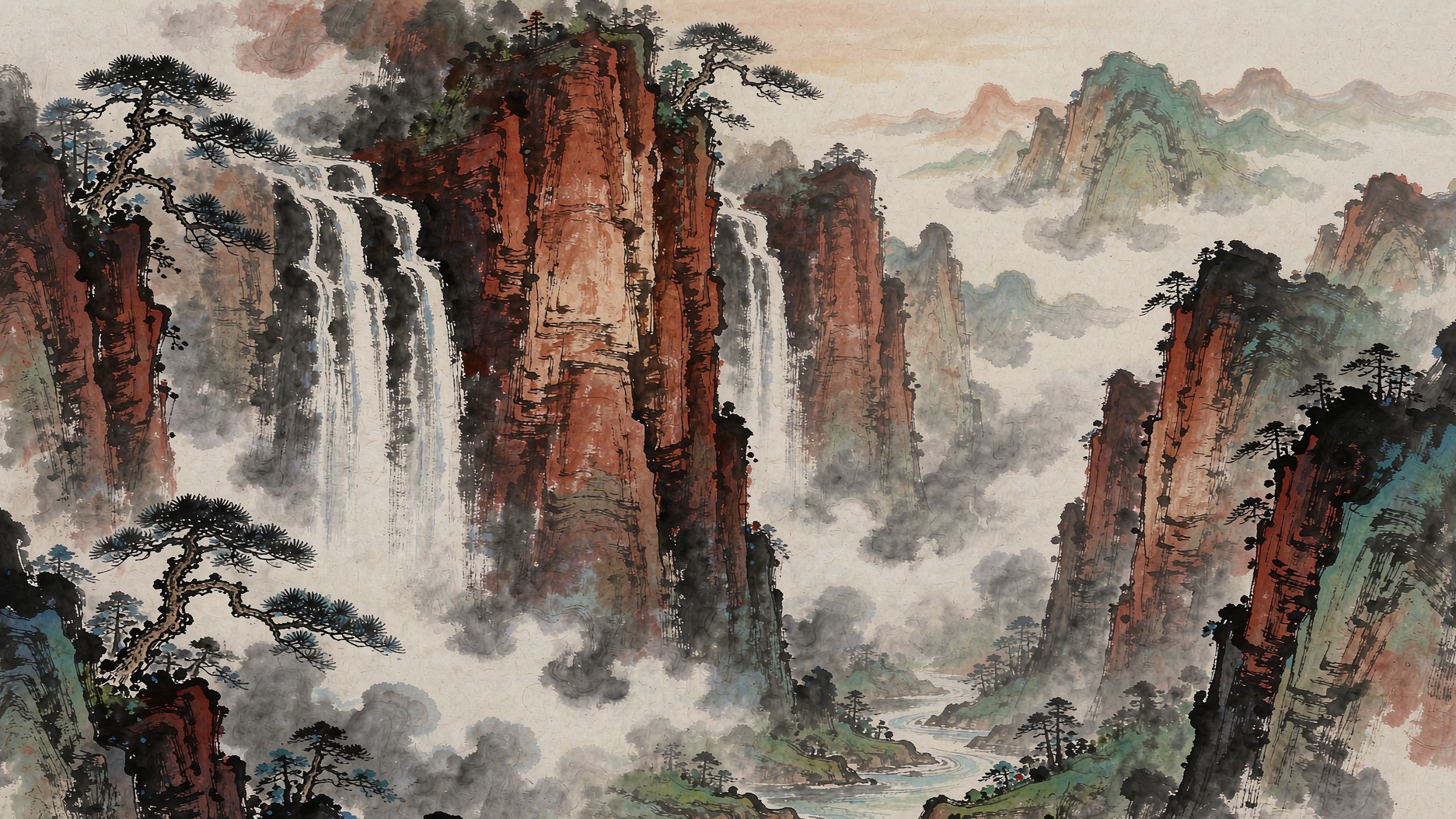 郭亮村太行绝壁