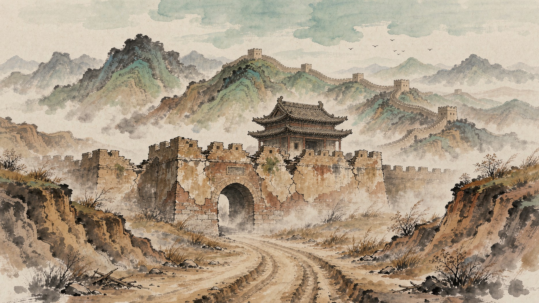 杀虎口关隘