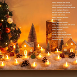 Flameless Candles 12 Pack Remote Timer LED Tea Light Candles with 400+ Hours Of Flickering Flameless.png