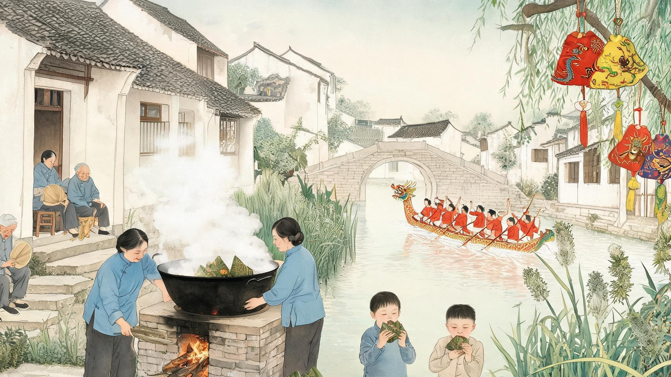 嘉兴粽子·端午水乡食俗