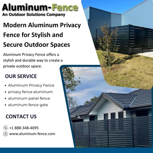 Modern Aluminum Privacy Fence for Stylish and Secure Outdoor Spaces.jpg