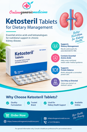 Ketosteril Tablets for Chronic Kidney Disease Dietary Management onlinegenericmedicine. com.png