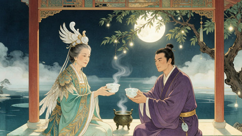 甘肃泾川回中山与瑶池·情节