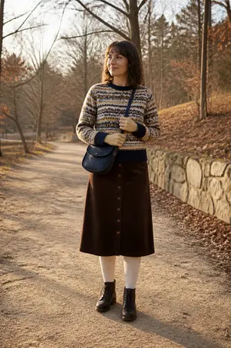 sweater fall winter outfits 6 mustard fair isle sweater with brown corduroy 1790053873.webp