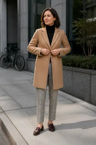 sweater fall winter outfits 17 black turtleneck sweater with houndstooth pants 1790054536.webp