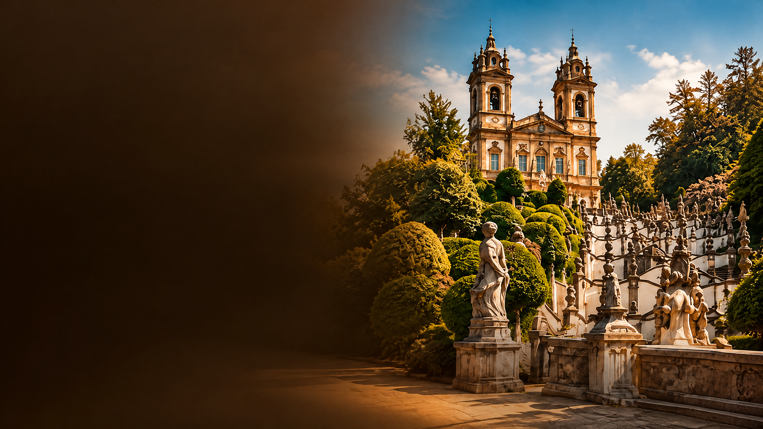 Arquitetura histórica e jardins de Braga, Portugal