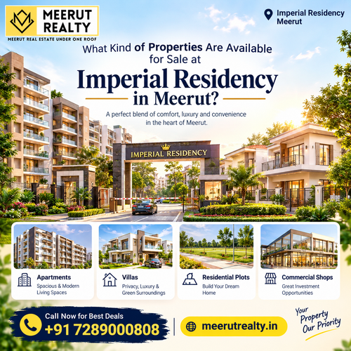What kind of properties are available for sale at Imperial Residency in Meerut?.png