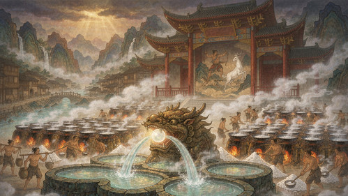 重庆巫溪宁厂古镇·意象