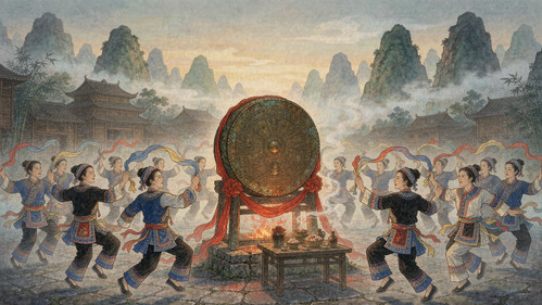 广西红水河流域·意象