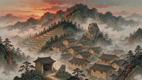 云南双柏小麦地冲