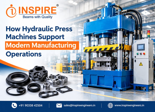 How Hydraulic Press Machines Support Modern Manufacturing Operations.jpg