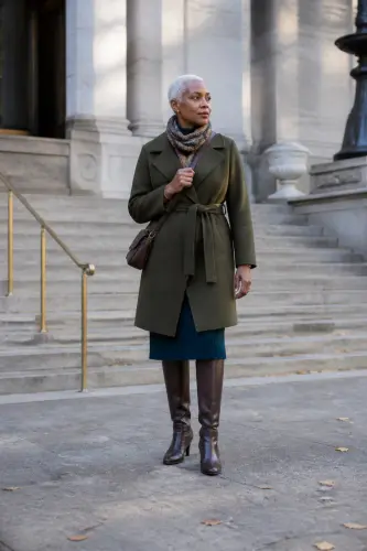 fall outfits for women over 40 3 knit midi dress belted coat and tall boots 3 1790108134.4