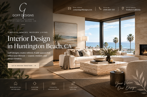 Goff Designs Interior Designer in Huntington Beach, CA.2