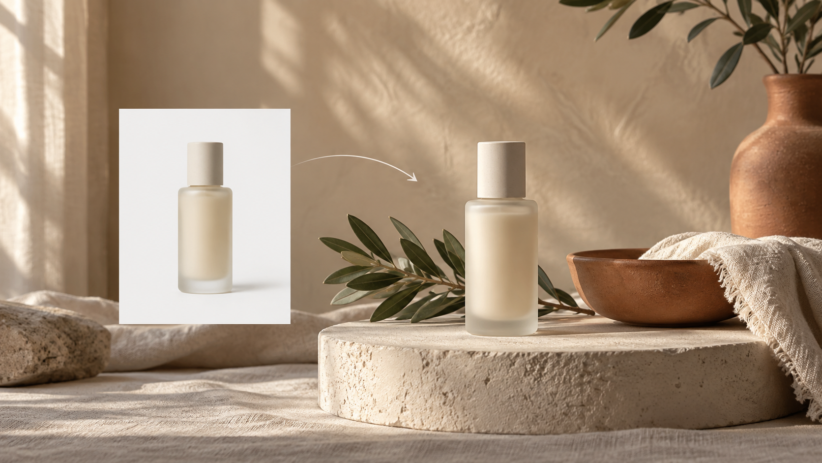 My First AI Lifestyle Photo Test for a Shopify Product