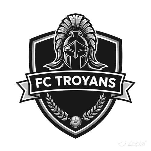 fc troyans blanco negro transparente.png