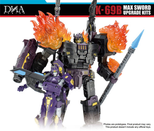 DNA Design DK 69B Max Sword Upgrade Kit 06