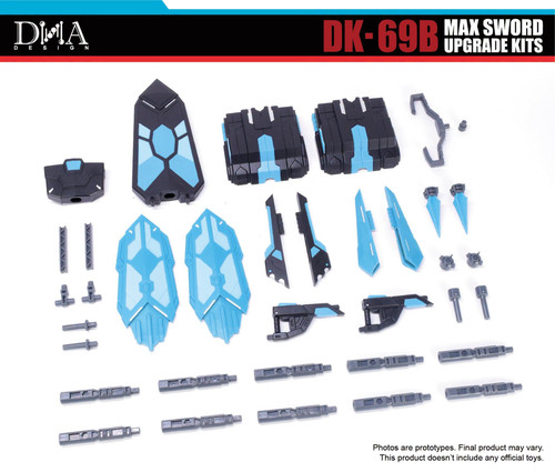 DNA Design DK 69B Max Sword Upgrade Kit 01