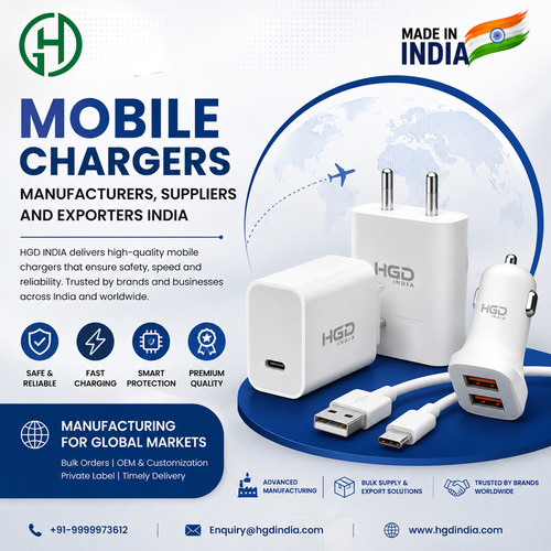 Mobile Chargers Manufacturers, Suppliers and Exporters India.jpg