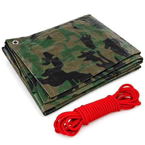 camo + 10m elastic red 01.2