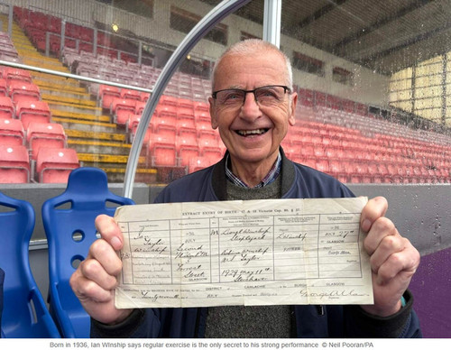 90 year old Scottish runner who finished 10k in just over an hour sets ‘world best’ time for age.1