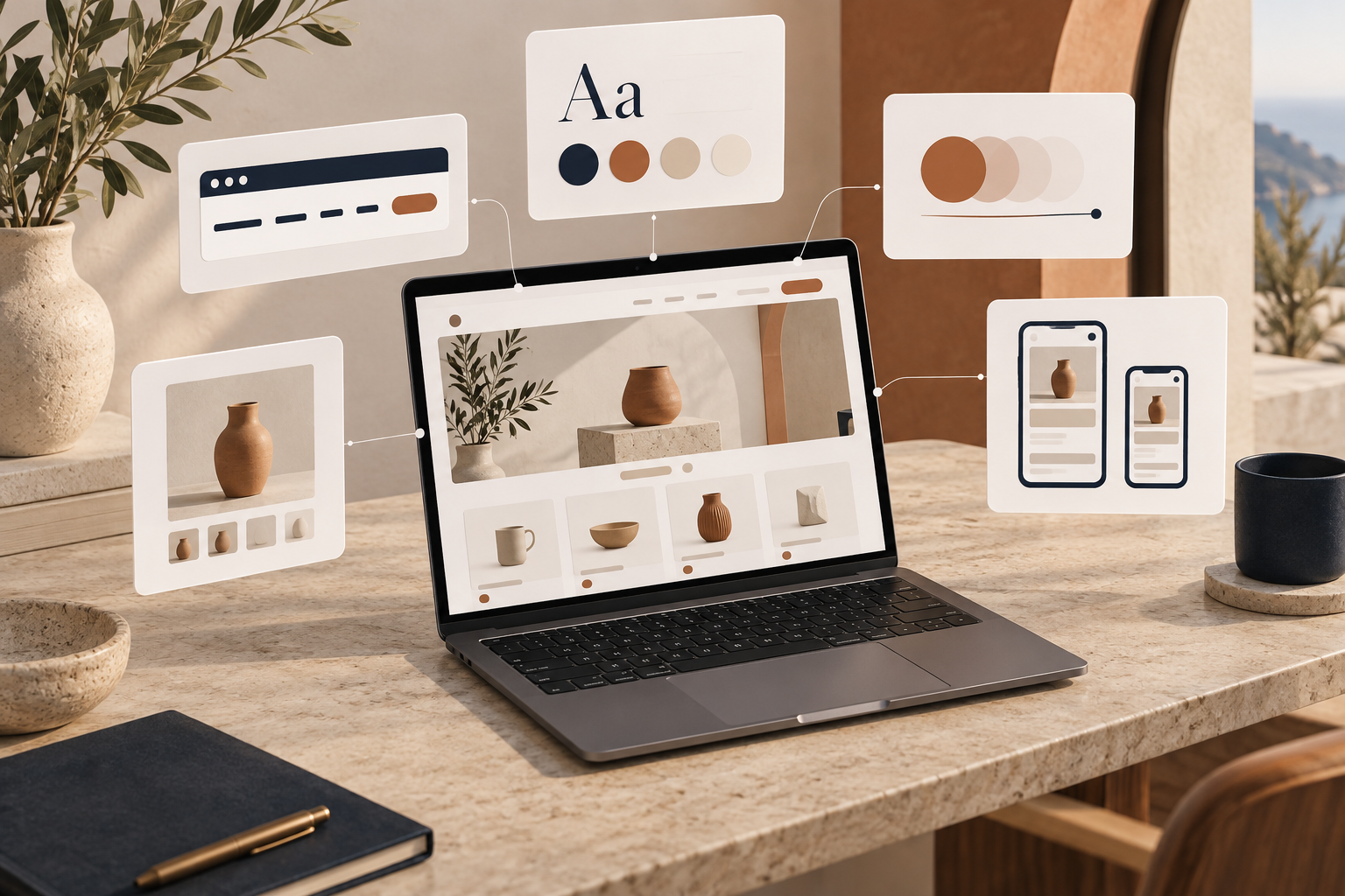 Responsive ecommerce storefront review before client delivery