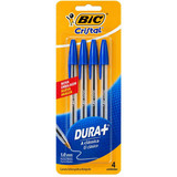 CANETA BIC CRISTAL AZUL Display C4 Unidades (4)