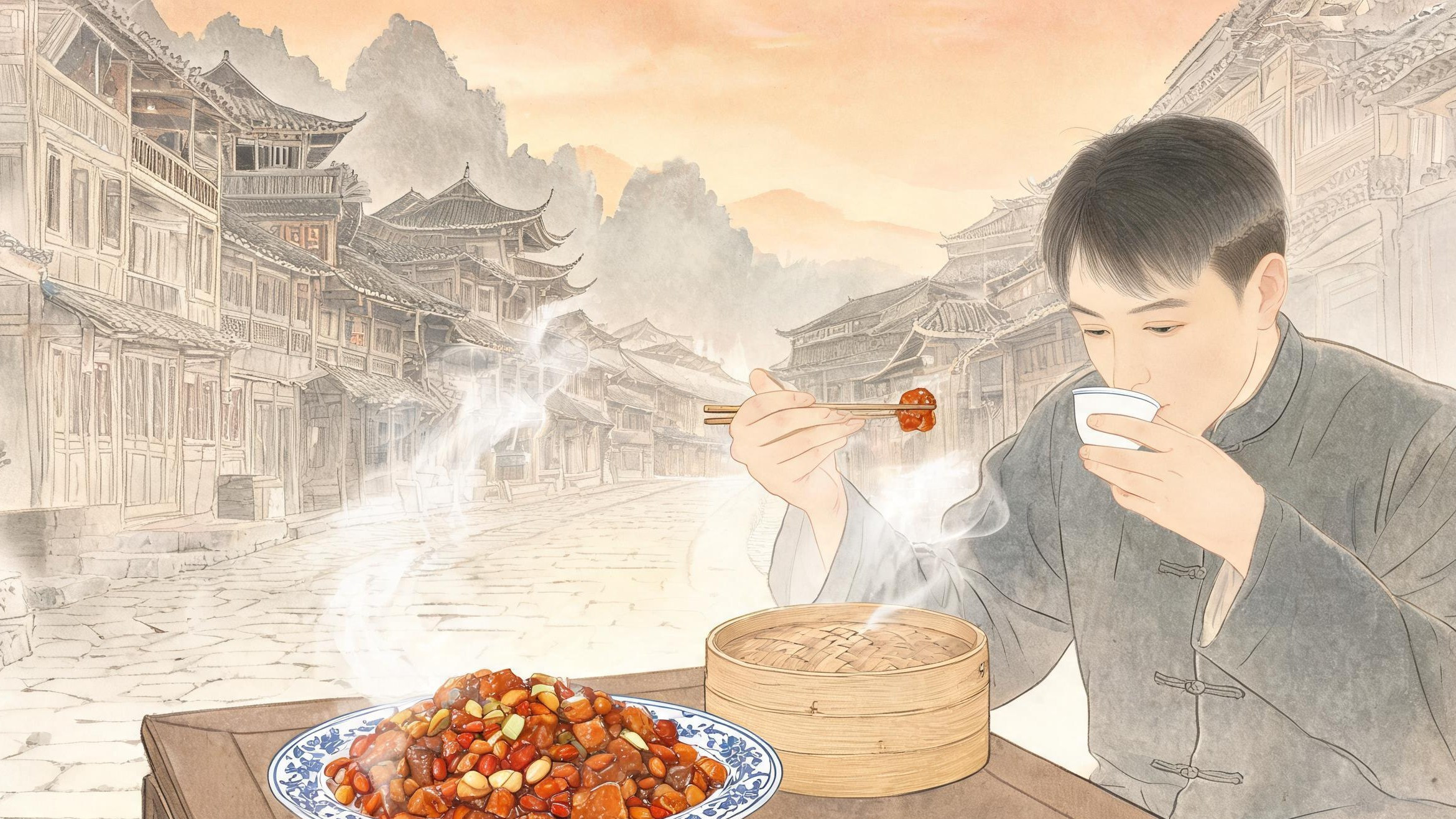 织金宫保鸡丁·食俗