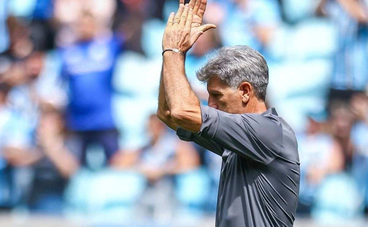 Renato promove mudanças no Grêmio após empate com o Palmeiras