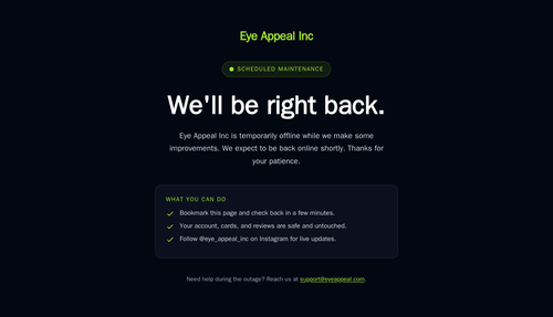 screenshot 2 maintenance page.png