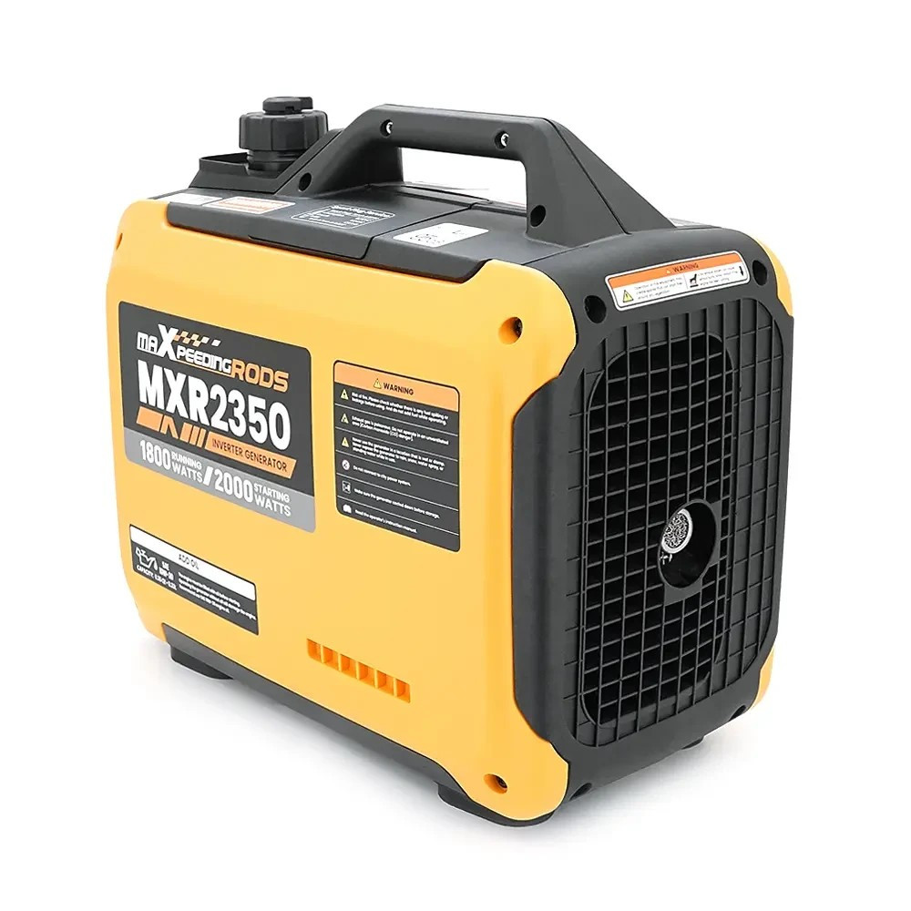 Генератор MaXpeedingRods MXR2350 инверторный бензиновый 2 кВт однофазный с ручным запуском для частного дома, компактный
