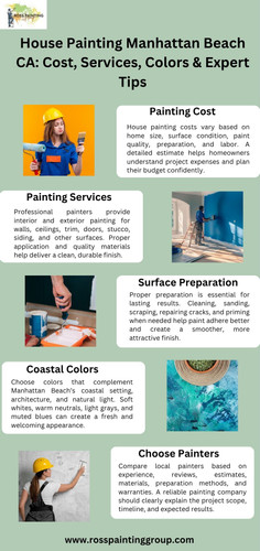 House Painting Manhattan Beach CA Cost, Services, Colors & Expert Tips.1
