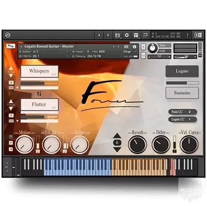 David Forner El Dorado Legato Bowed Guitar KONTAKT-ohsie