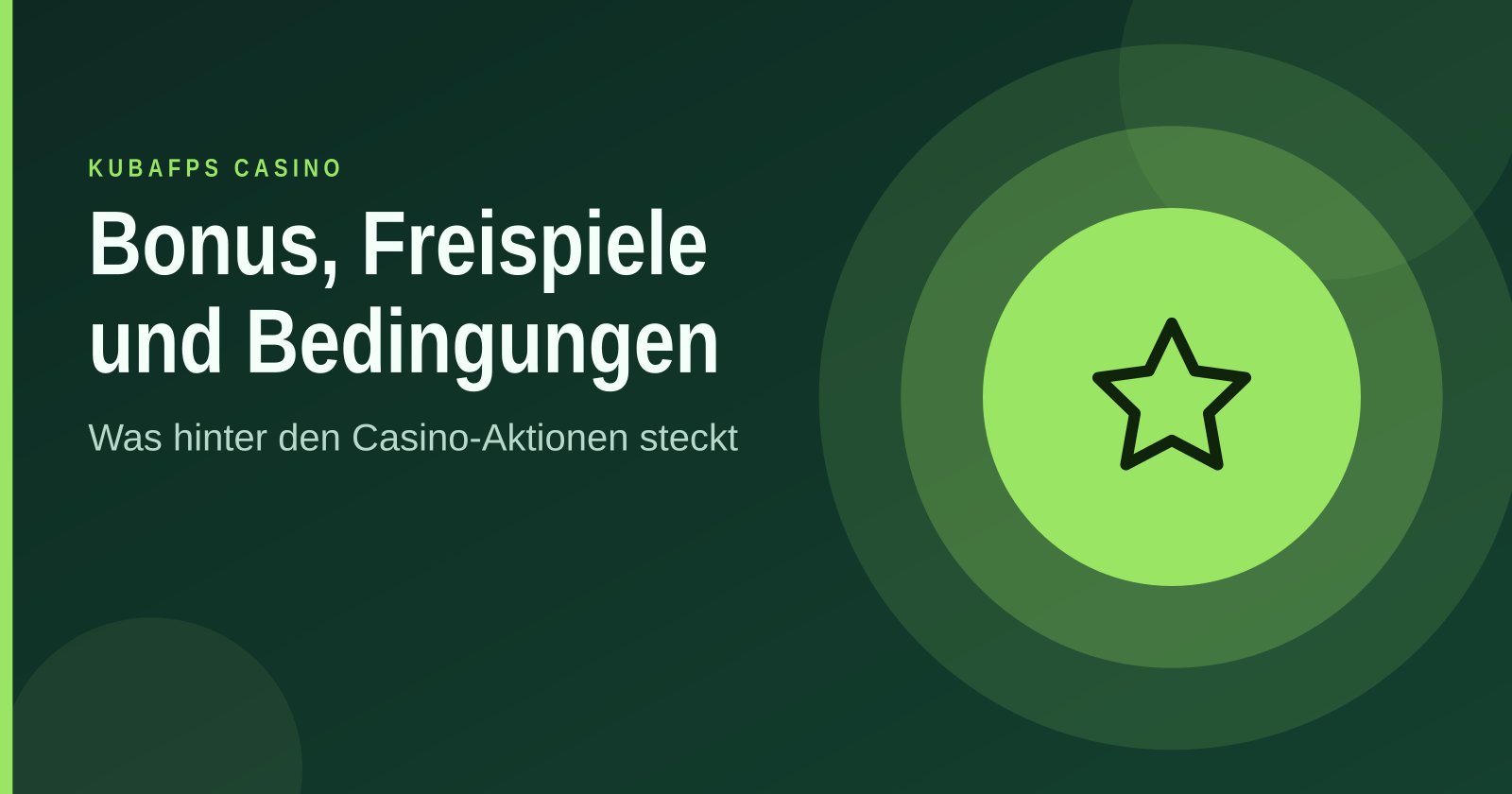 KubaFPS Casino: Highlights, Deals und Bonusaktionen im Überblick
