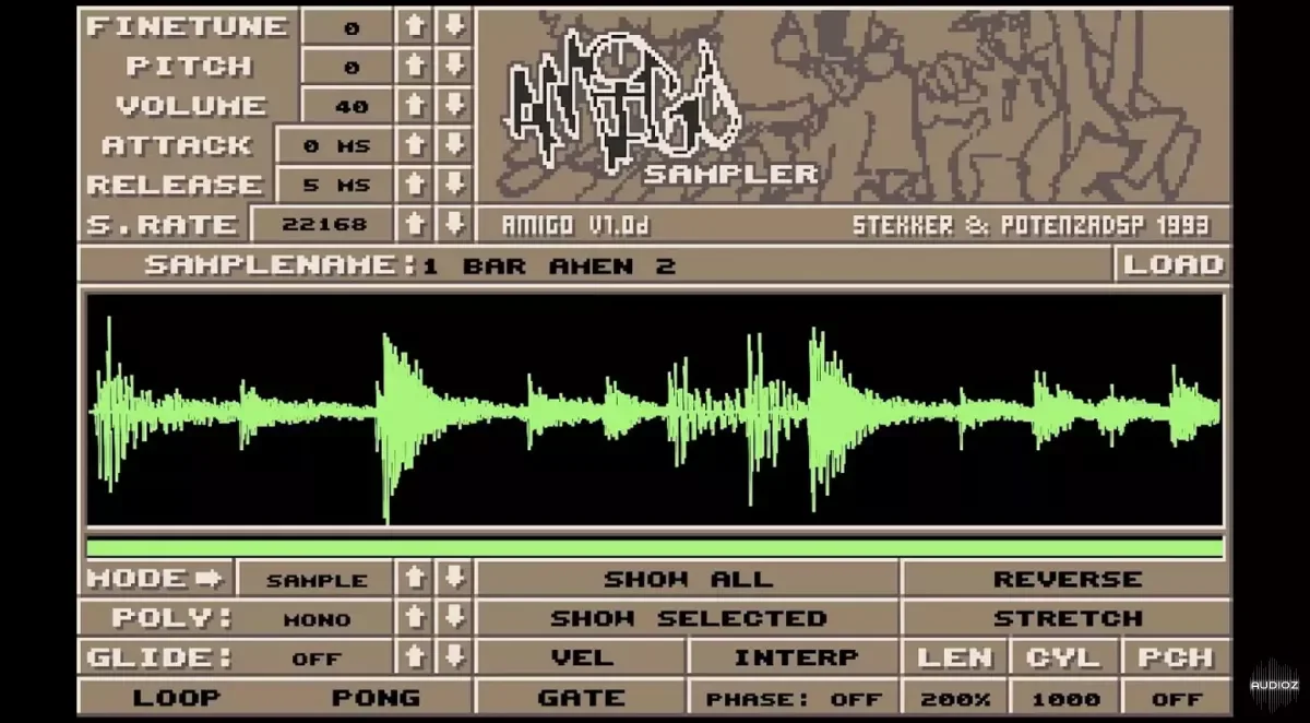PotenzaDSP Amigo Sampler WiN MaC LiNUX incl. Themes-sneakz