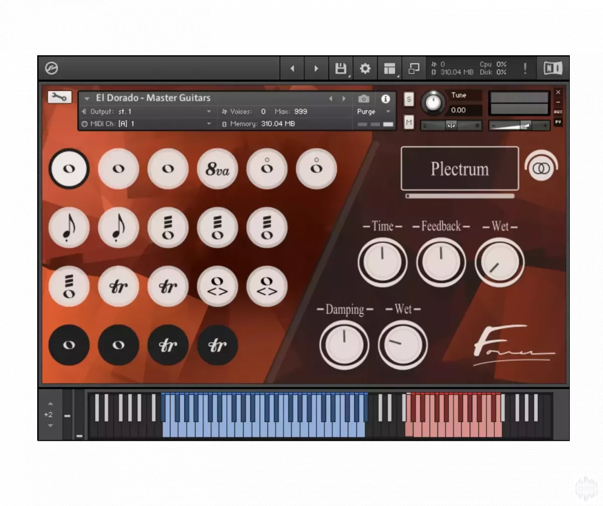 David Forner El Dorado Master Guitars KONTAKT-ohsie