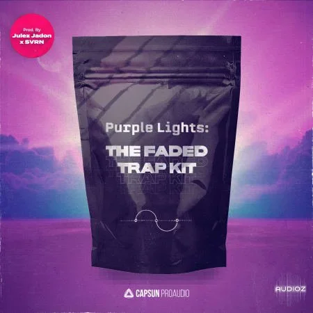 Capsun ProAudio Purple Lights The Faded Trap Kit WAV-FLARE