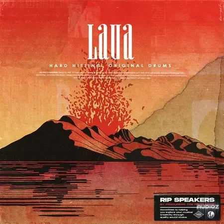 Rip Speakers Lava: Hard-Hitting Original Drums WAV-FANTASTiC