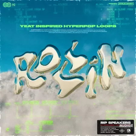 Rip Speakers Röllin: Yeat Inspired Hyperpop Loops WAV MiDi-FANTASTiC