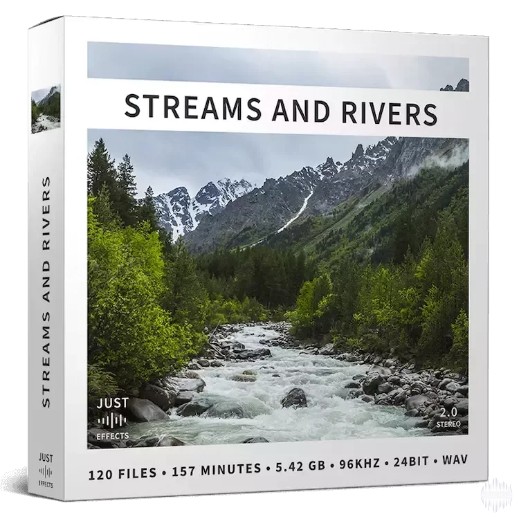 Just Sound Effects Streams and Rivers WAV