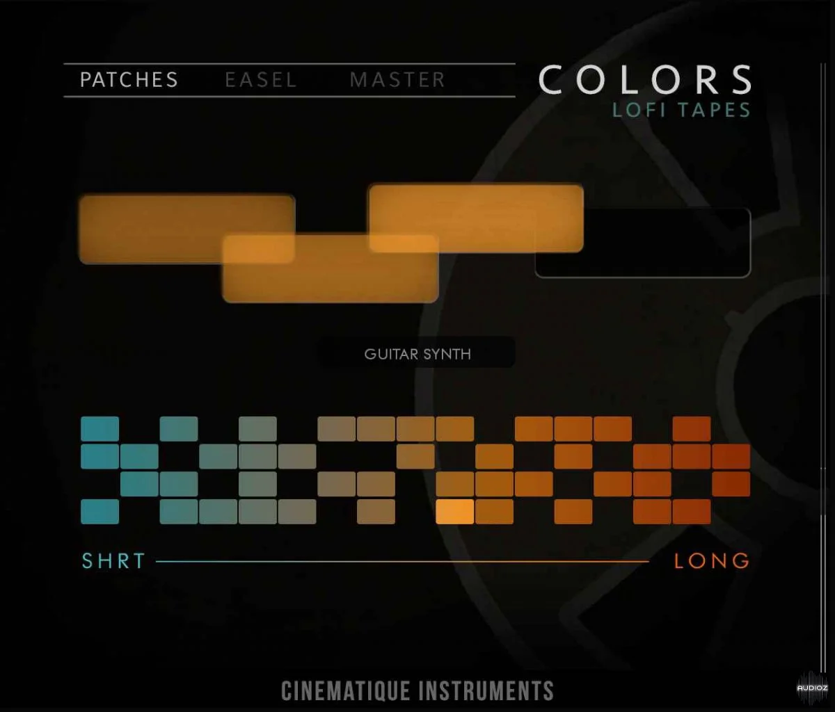 Cinematique Instruments Colors LoFi Tapes for HALion