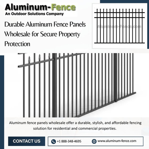 Durable Aluminum Fence Panels Wholesale for Secure Property Protection.1