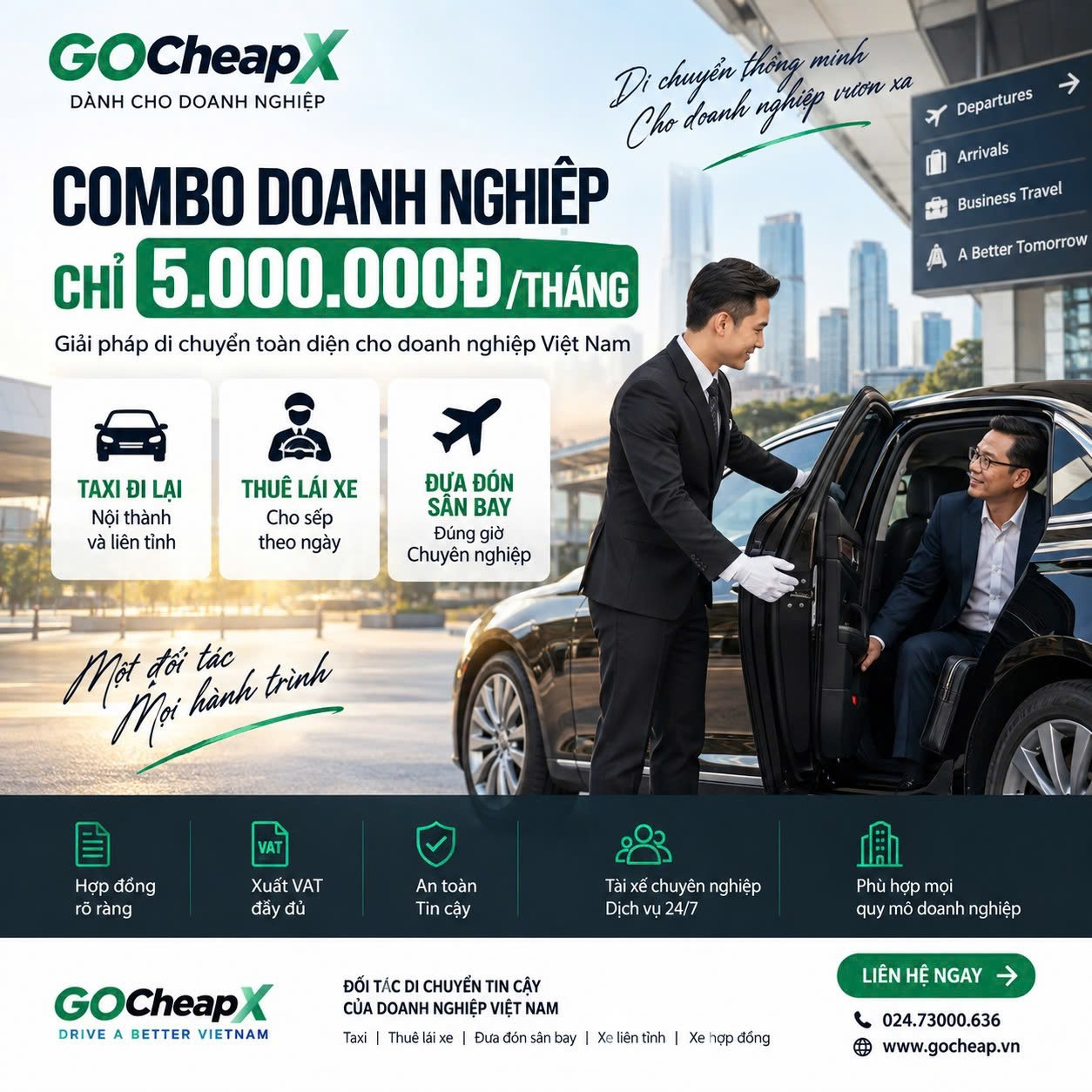 Quy chuẩn tác phong lịch thiệp và quản trị xe tháng chuyên nghiệp