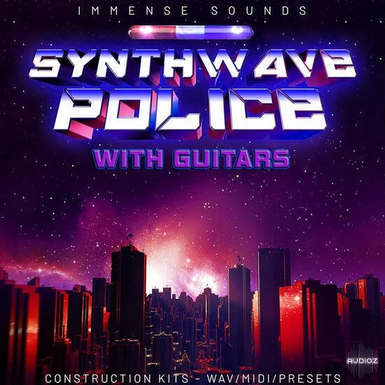 Immense Sounds Synthwave Police WAV MIDI Spire-DECiBEL