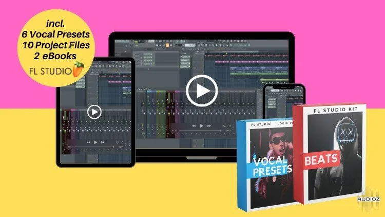 Udemy FL Studio Basics + Vocal Effect Presets + Projects & Samples TUTORiAL