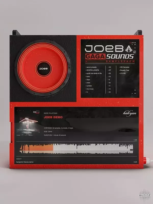 Halcyon Shop JoeB gaga sounds (Sample Pack) WAV XFER RECORDS SERUM-FANTASTiC