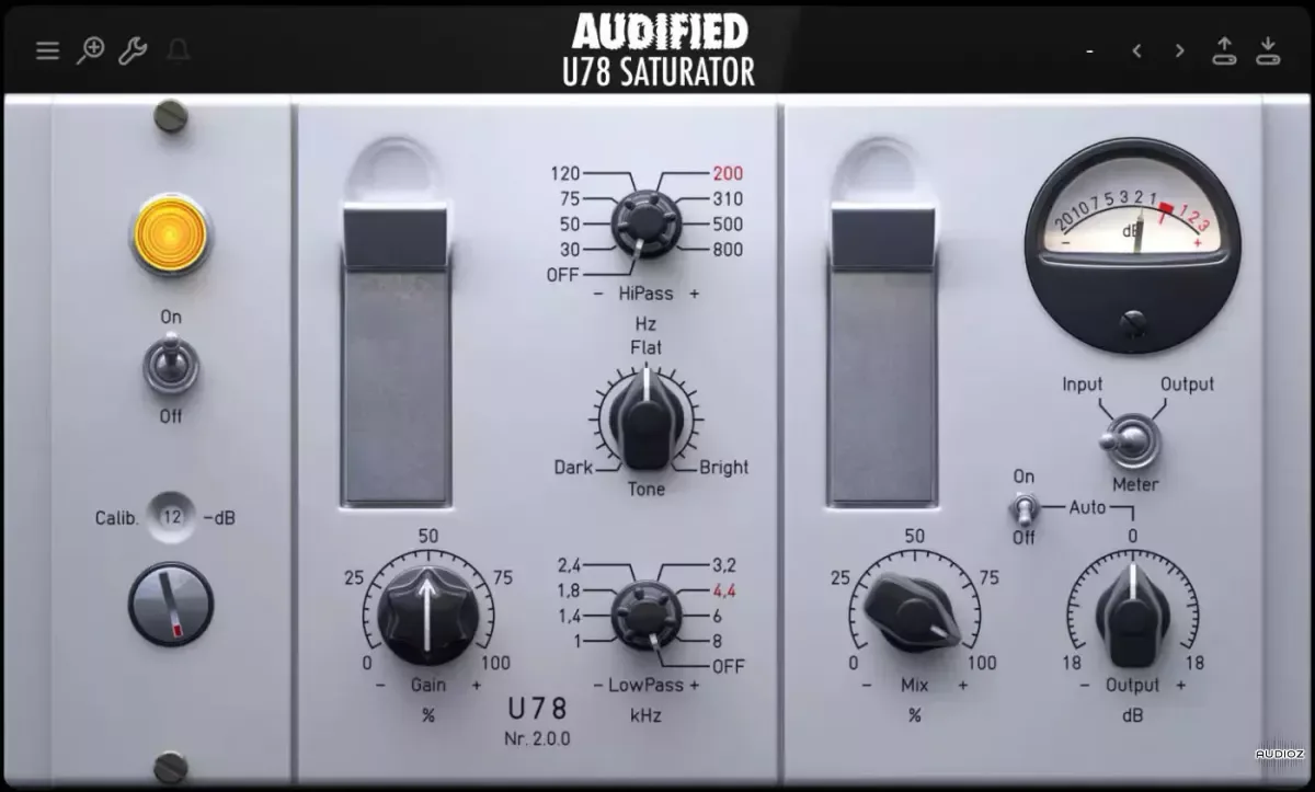 Audified U78 Saturator v3.1.0 WiN-MOCHA